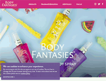 Tablet Screenshot of bodyfantasies.com